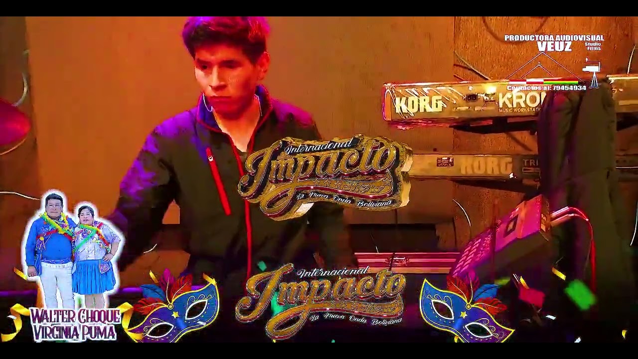 carnavales  pacasi 2025 impacto show . jose choque y denis lovera