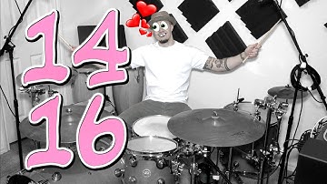 I ❤️ Odd Meter #MathDrumming, 14/16