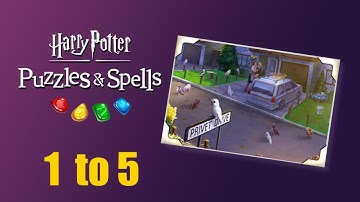 Harry Potter: Puzzles & Spells (Level 1 to 5) Privet Drive