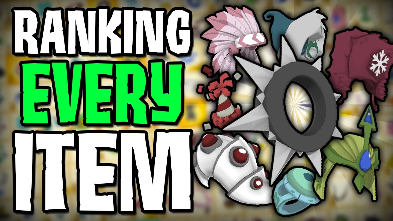 Ranking EVERY ITEM in Animal Jam Classic