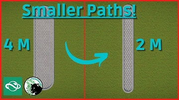 How to make SMALLER PATHS  | Planet Zoo Tips & Tricks