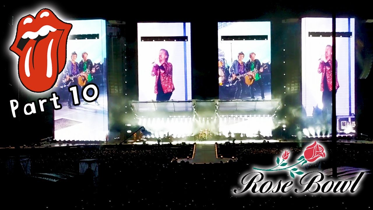 The Rolling Stones - Satisfaction: No Filter Tour @ Pasadena, Rose Bowl