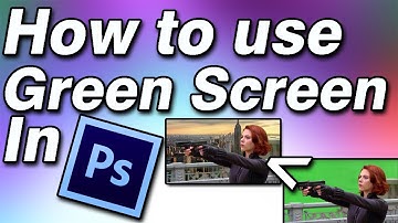 How To Use Green Screen In Photoshop(color range)