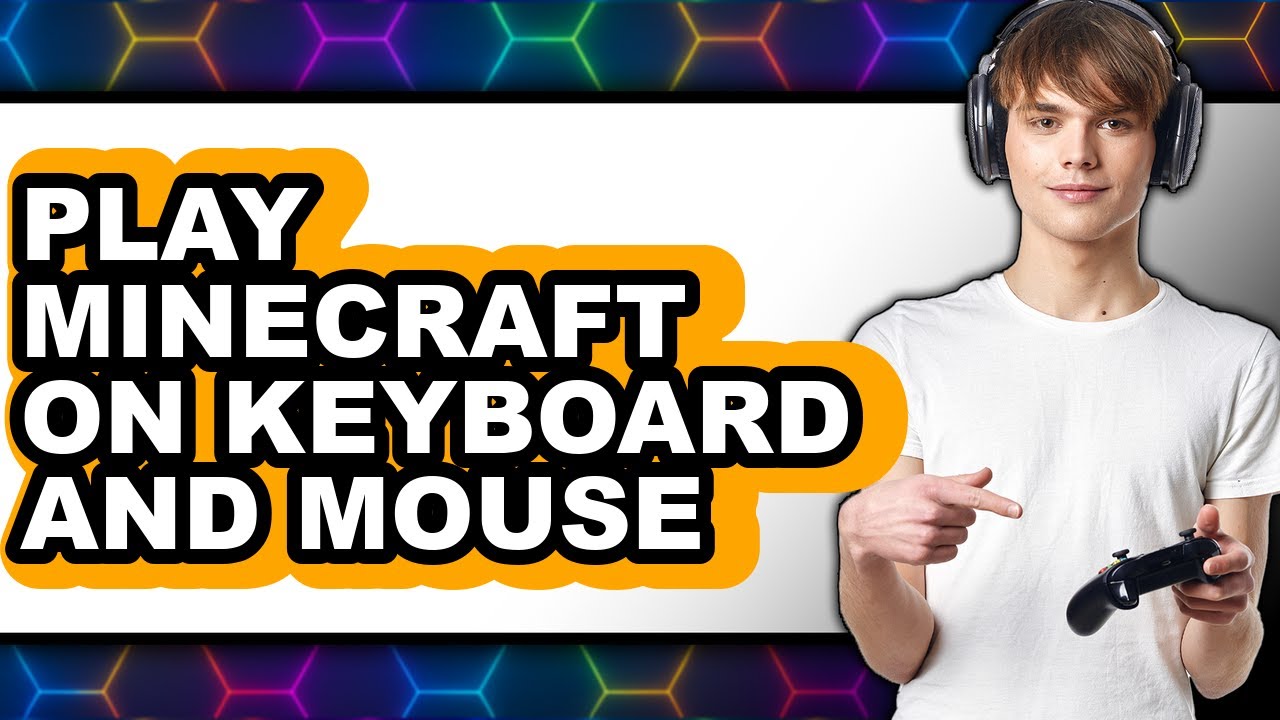 How To Play Minecraft On Keyboard And Mouse 2025 - Full Guide - YouTube