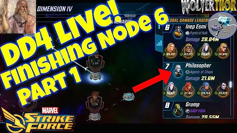 DD4 LIVE! with Philosopher CRUSHING it!! - Node 6 Finish Part 1
