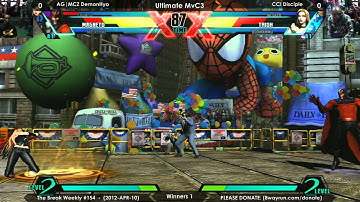 The Break #154 - UMvC3 W1 - AG MCZ DemonHyo VS CCI Disciple