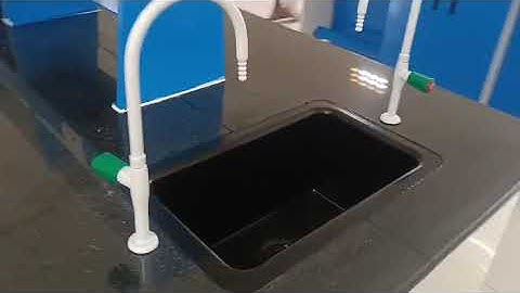 School Chemistry Lab Table