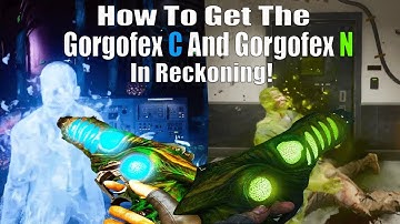 HOW TO UPGRADE THE GORGOFEX IN RECKONING - BLACK OPS 6 ZOMBIES GUIDE (BLUE & GREEN)