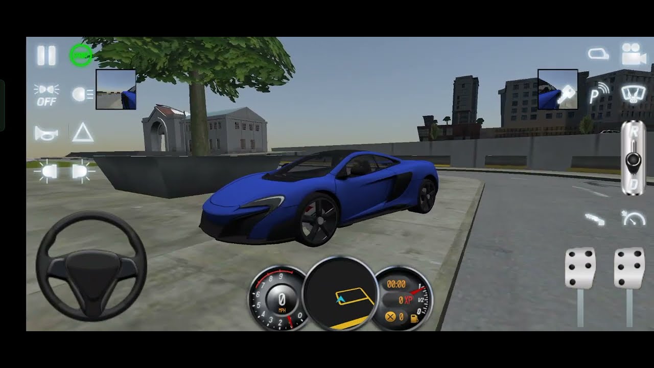 Driving simulator:2025 | emergency roof jumping stunts android game