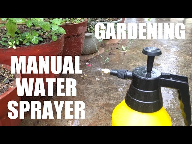Garden Vegetable Garden Tool, Manual Pressure Sprayer