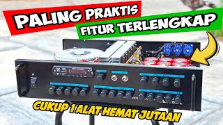 ONE AMPLIFIER IS ALL YOU NEED: THE MOST PRACTICAL SOLUTION WITH FULL FEATURES!!! 3-channel power ...
