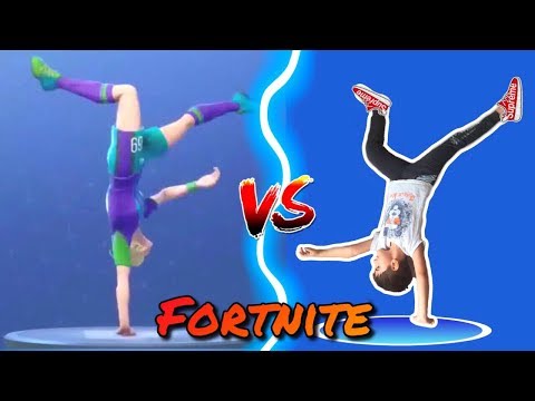 FORTNITE DANCE CHALLENGE! - In Real Life Кто КРУЧЕ ТАНЦУЕТ ?