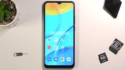 How to Inset SIM and SD Cards into OPPO A15 – Input SIM Card