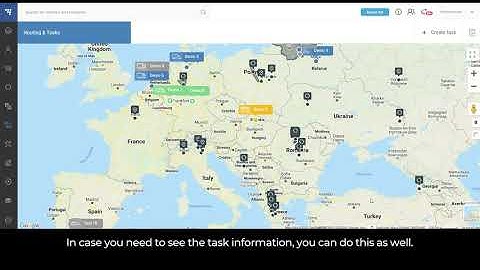 Routing and Tasking solution on TrustTrack by Ruptela with HERE maps integration (EN)