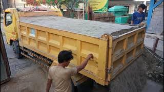 Dumping Pasir Bangka 1 truk colt PS 5,5 kubik