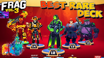 FRAG Pro Shooter Vol.3 - Gameplay Walkthrough part 111 - BEST RARE Deck😁(iOS,Android)