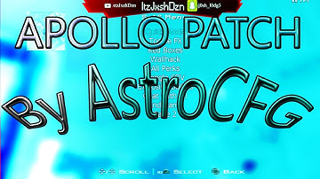 [MW2/1.14]Apollo Patch/Backup Mod Menu By AstroCFG w/DOWNLOAD !!!