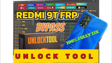 REDMI 9T FRP BYPASS UNLOCK TOOL 100% DONE #foryou #frp #unlocktool #testpoint #redmi9T