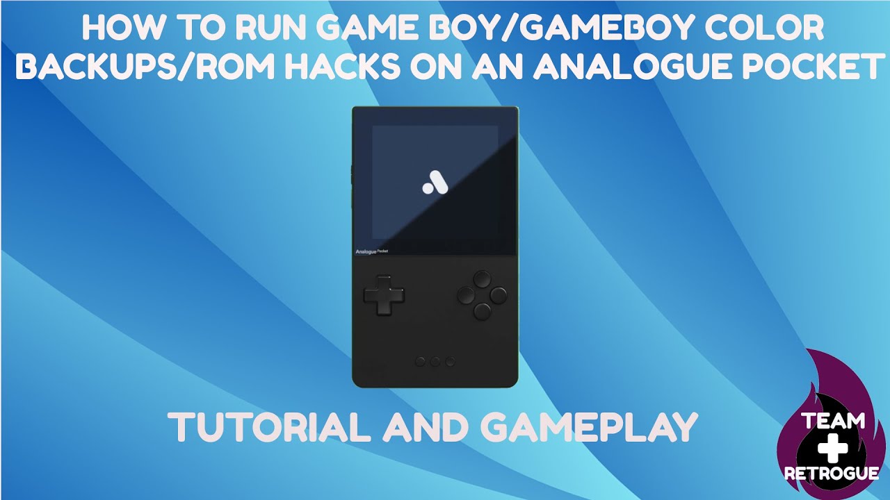 Play Game Boy Backups using the Analogue Pocket SD Card Slot