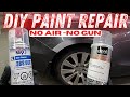 Can you use spray paint to spot paint your car? #diyprojects #autopaint