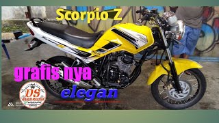 Airbrush Yamaha Scorpio