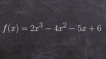 Learn how to apply rational zero test to determine the number of possible rational zeros