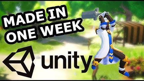 I Made An RPG in 1 Week With UNITY