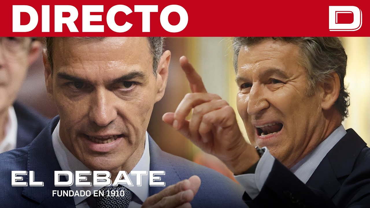 DIRECTO | Cara a cara entre Feijóo y Sánchez un día antes de que éste comparezca en el Senado