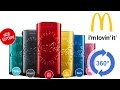 360° McDonald's Coca Cola Glasses McMenu Germany unboxing
