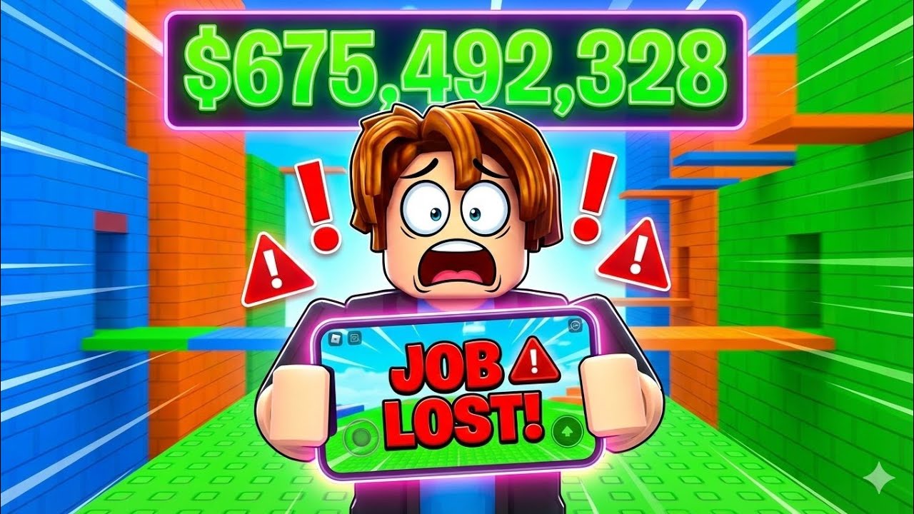 🎉roblox job loss game new trending viral game 🎯