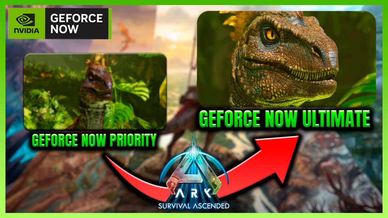 GAMEPLAY ARK SURVIVAL ASCENDED GEFORCE NOW 4K COMPARACI N PRIORITY 