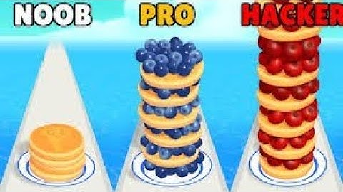Pancake Run - All Levels Gameplay ANDROID,ios (4-5)