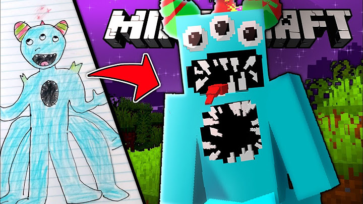 Eu Criei os mobs que Vocês Desenharam no Minecraft!