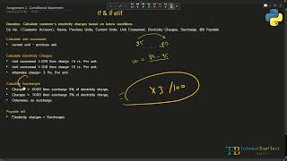 3. Python program to calculate electricity charges using if elif | Technical BaatCheet | Rajiv Sir