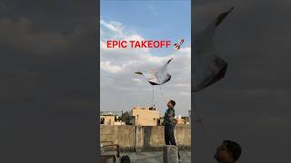 Giant Kite Ultimate Throw 🪁🔥 | Epic takeoff 🚀