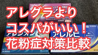 市販薬「アレルビ」と「アレグラ」との違いは?