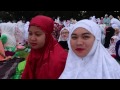 Reaksi Mualaf Jepang Pertama Kali Shalat Ied