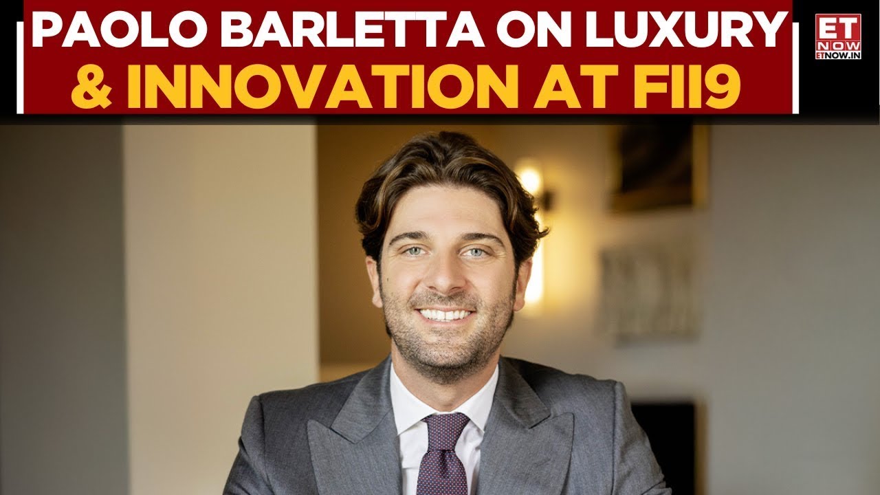 Paolo Barletta, CEO, Arsenale Group In Conversation With Heena Gambhir FII9 Riyadh | ET Now