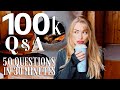 100k Q&A | 50 Questions in 30 Minutes