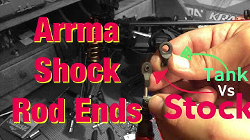 Arrma V4 V5 EXB Essentials - Better SHOCK ROD ENDS