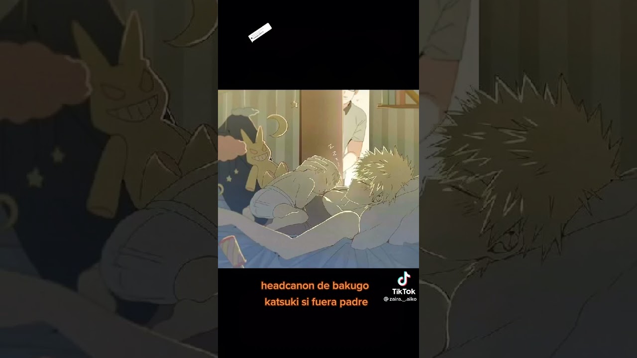headcannon de bakugou como papá❤️❤️❤️