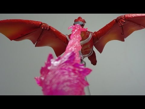SH MonsterArts Fire Rodan Figure Review - YouTube