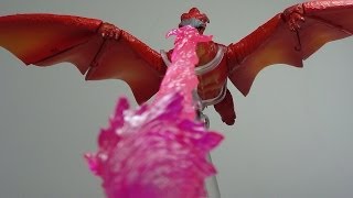 SH MonsterArts Fire Rodan Figure Review