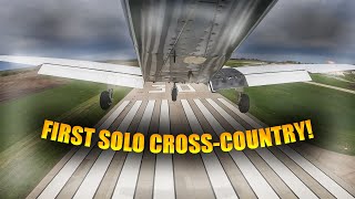 My First Ever SOLO CROSS-COUNTRY!