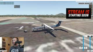 FlyJSim Q4XP Training with a REAL world Q400 Pilot