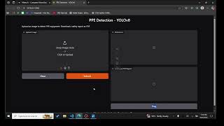 PPE Detection – Hard Hat & Safety Vest Recognition demo