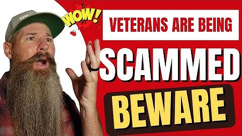 BEWARE! Veterans are getting Scammed! Be vigilant and protect yourself and loved ones. 