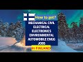 How to get engineering jobs in finland j