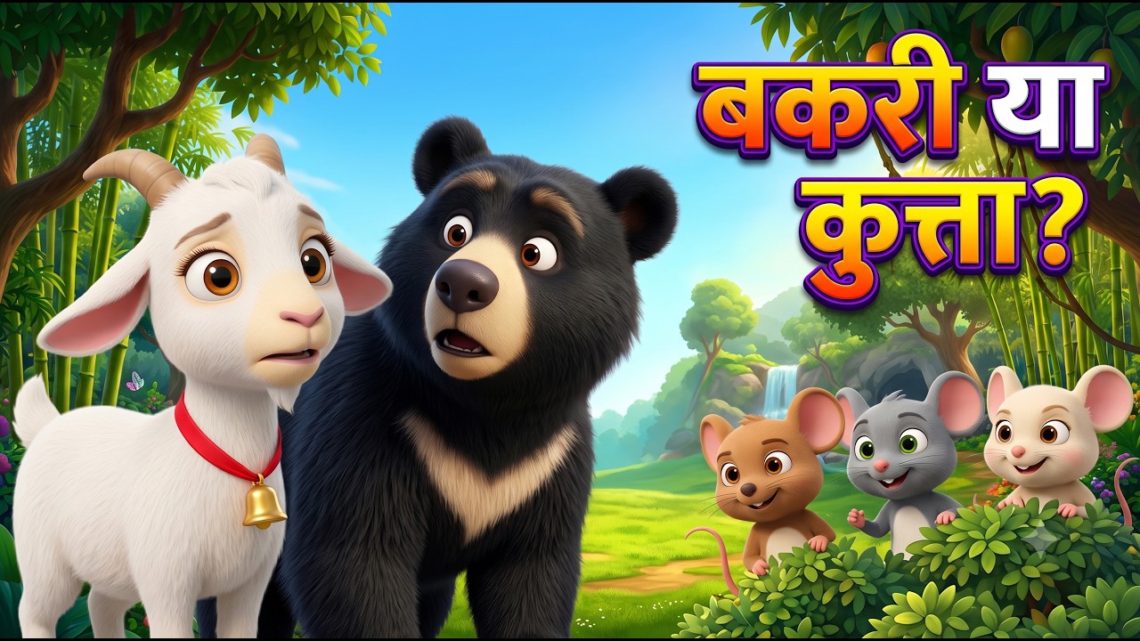 पंचतंत्र कहानी: बकरी या कुत्ता? | आनंदवन Ep. 12 | हिंदी कार्टून