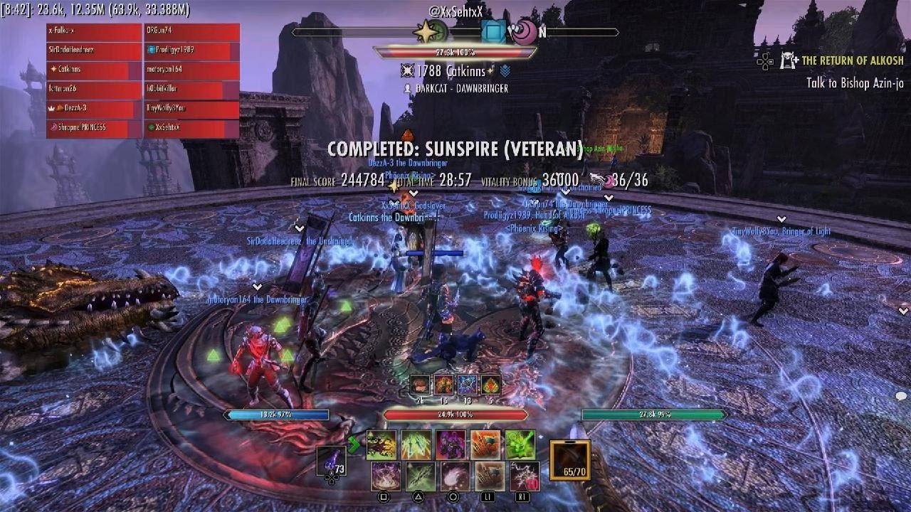 ESO Godslayer Portal dps